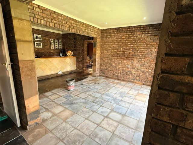 Patio area renovation with floor tiles Aksium Projects